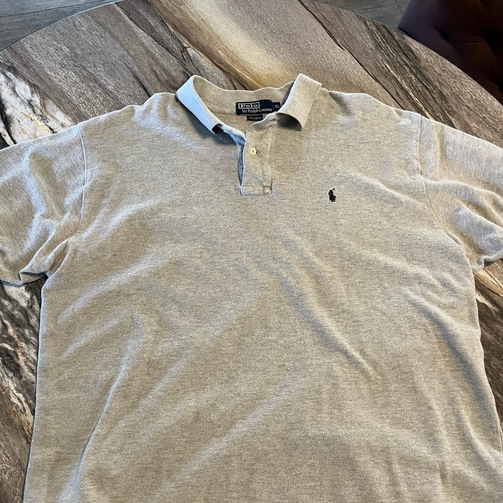 Ralph Lauren mens grey xl polo